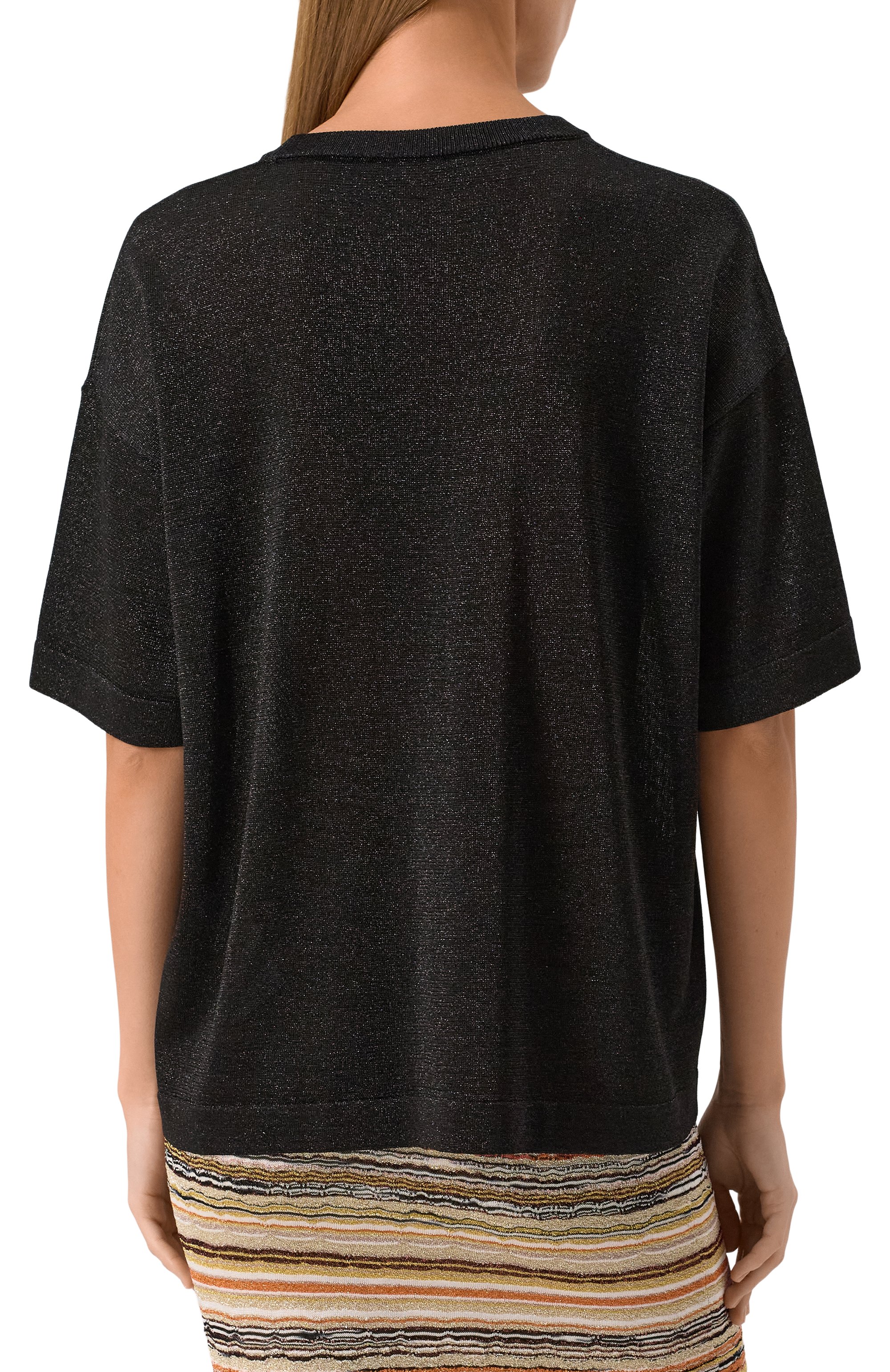 Футболка из вискозы MISSONI, арт. DS25SN0H/BK045A, фото 4