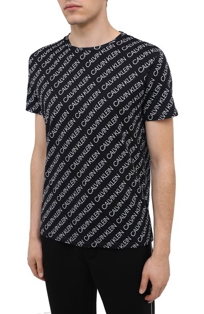 Хлопковая футболка CALVIN KLEIN, арт. KM0KM00470, фото 3
