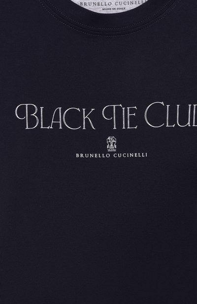 Хлопковая футболка BRUNELLO CUCINELLI, арт. B0B13S154A, фото 3