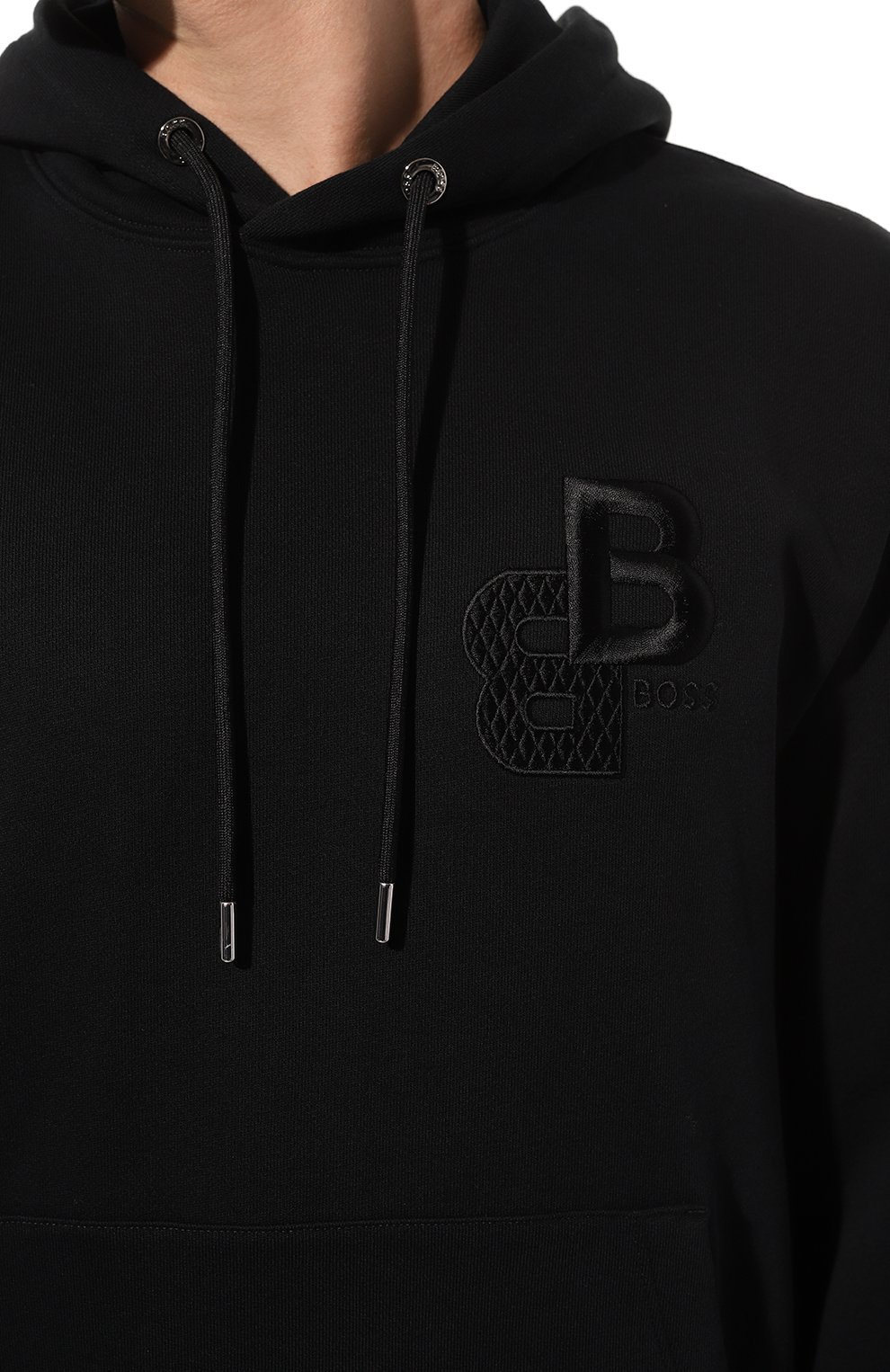 Хлопковое худи BOSS, арт. 50499925, фото 5