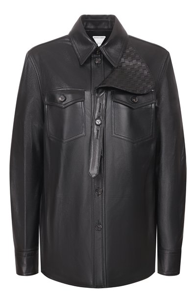 Женская кожаная рубашка BOTTEGA VENETA, арт. 870161/V61D0