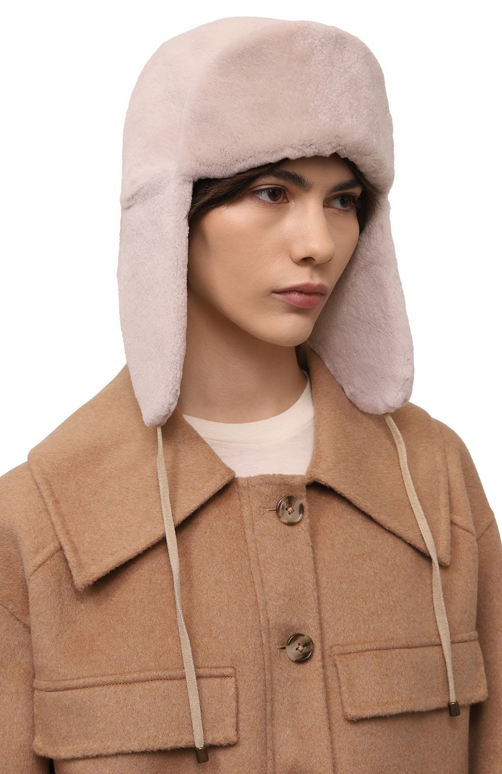 Меховая шапка-ушанка из норки VICTORIA KUSENKOVA, арт. 091210012094, фото 2