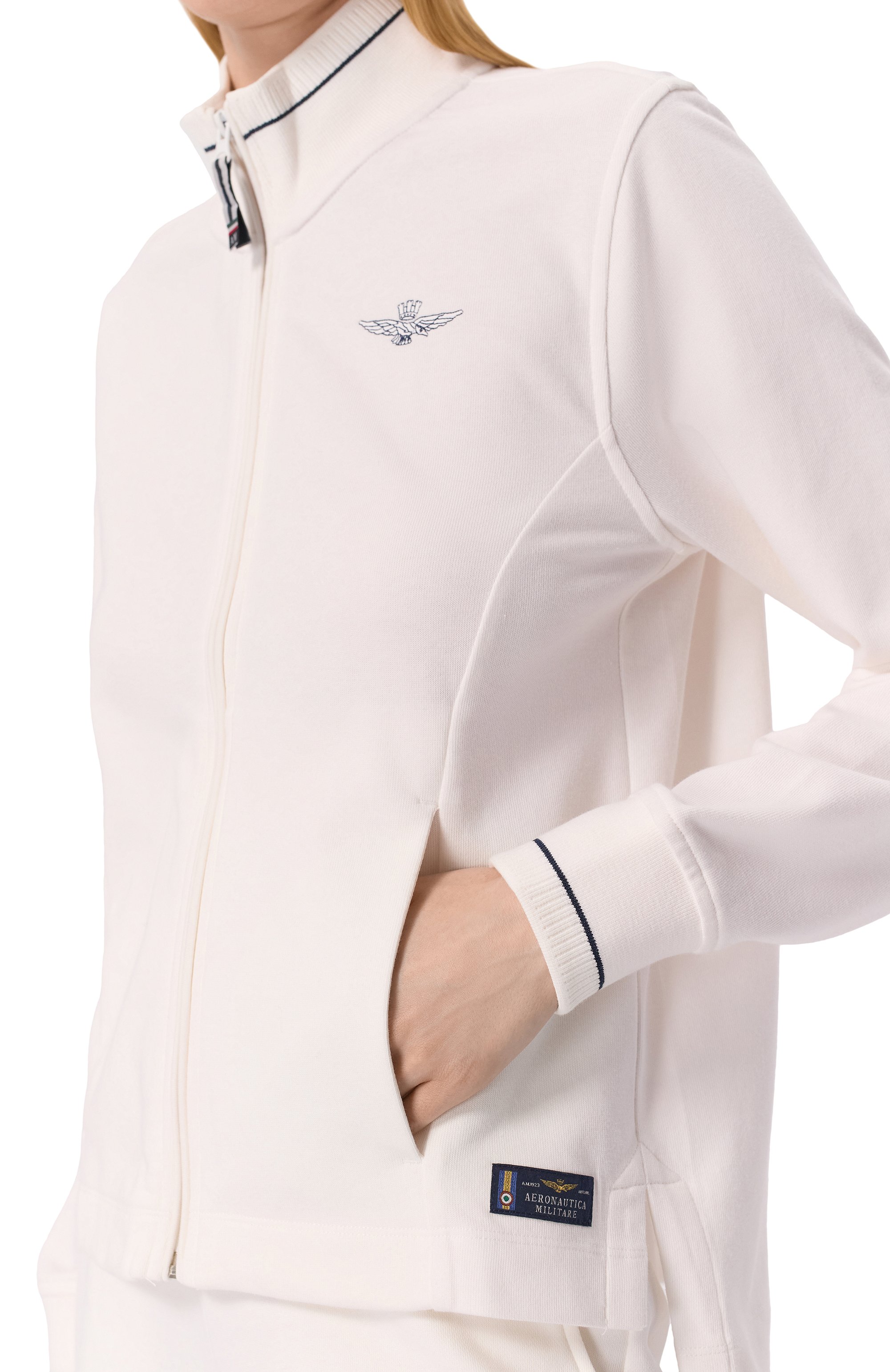 Хлопковая толстовка AERONAUTICA MILITARE, арт. FE2027DF582, фото 5