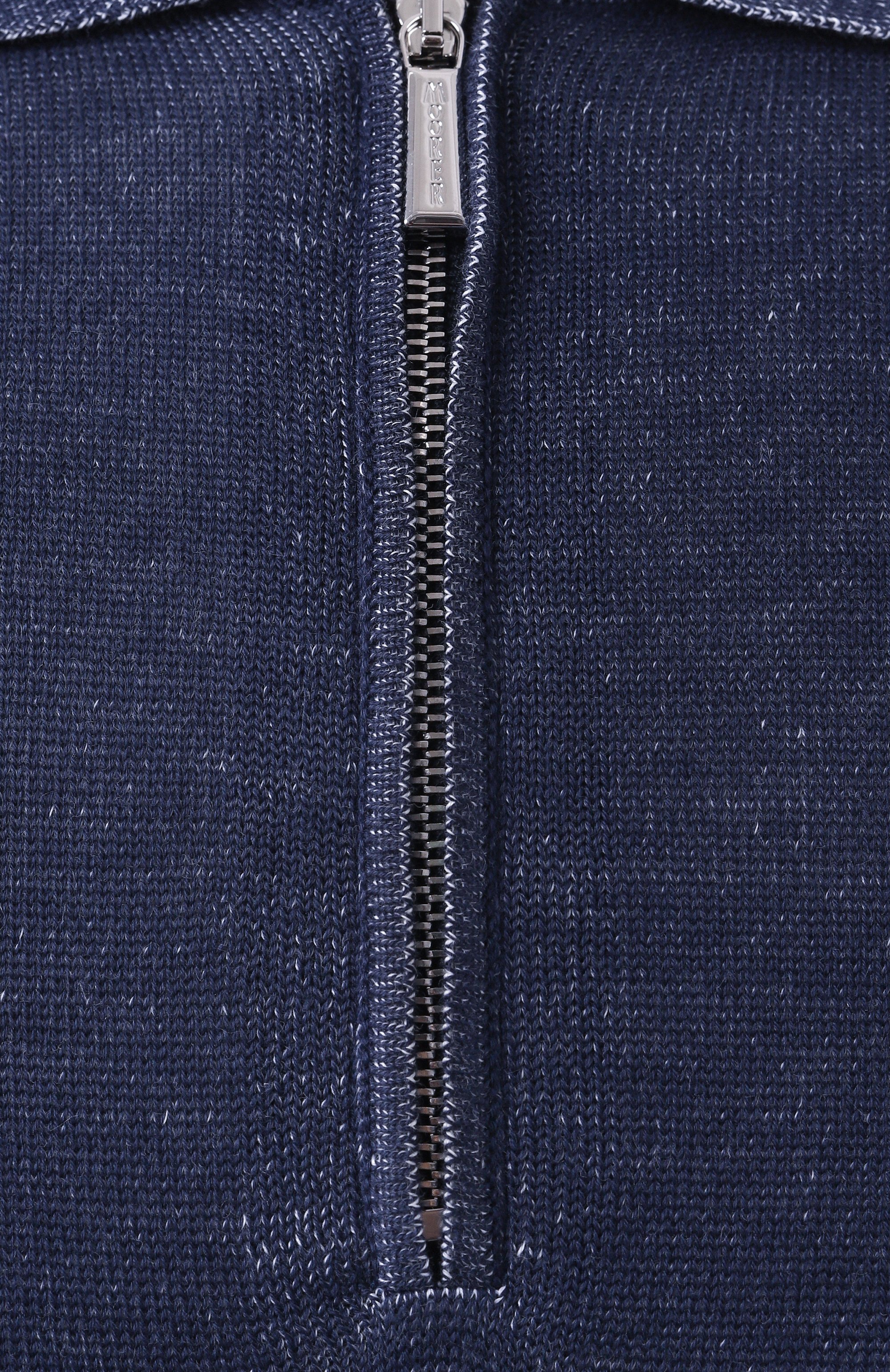 Хлопковое поло MOORER, арт. C0TY, фото 6