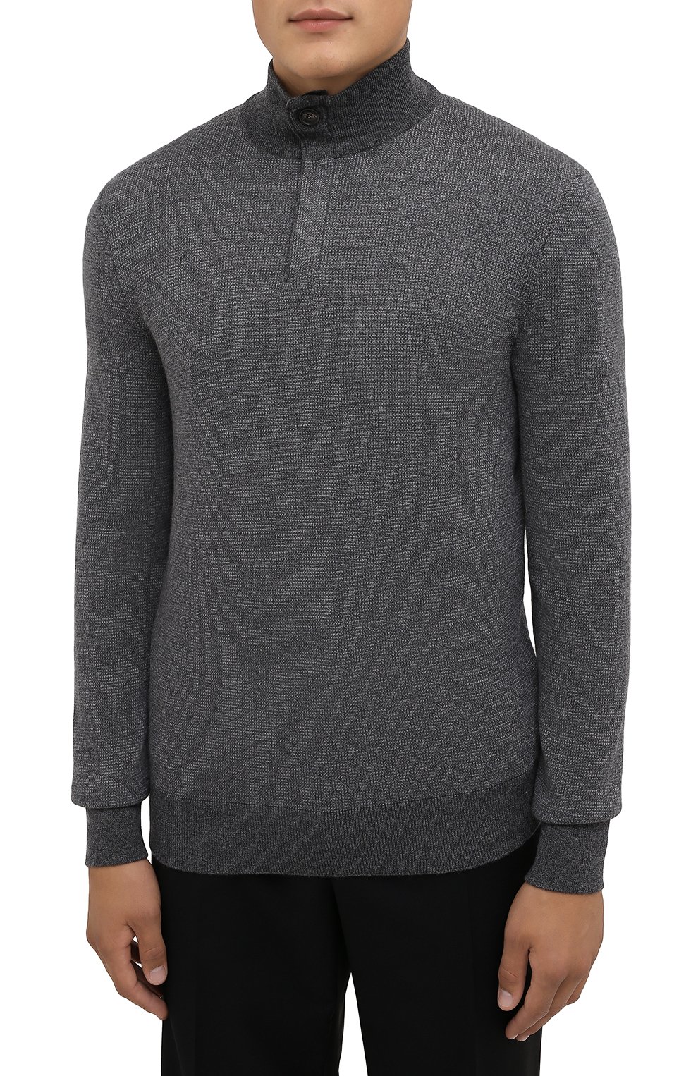 Джемпер из кашемира и хлопка ZEGNA, арт. UYQ25/127, фото 3