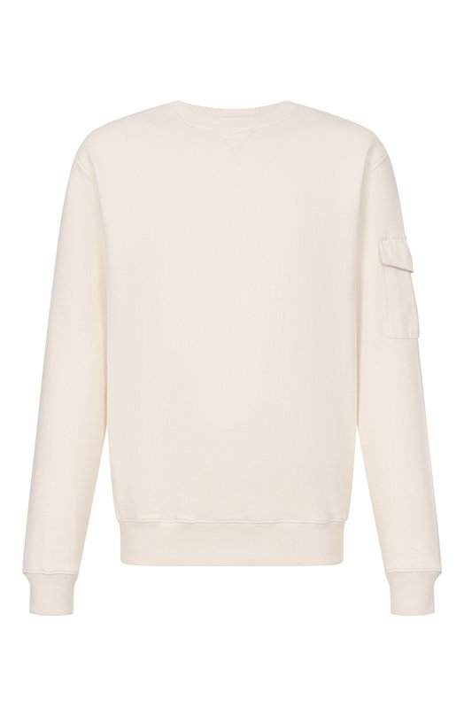 Хлопковый свитшот MC2 Saint Barth CST0001-00095L/CHESTER Кремовый CST0001-00095L/CHESTER