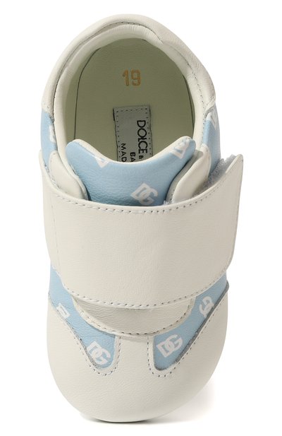 Кожаные пинетки DOLCE & GABBANA, арт. DK0117/AU499, фото 4