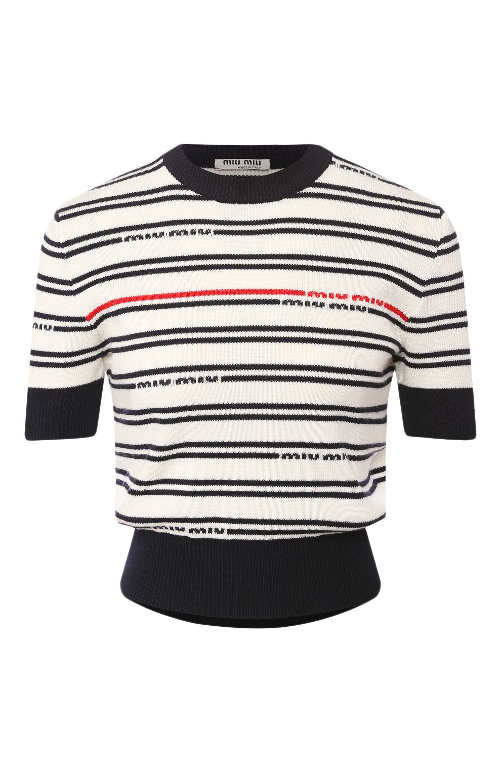 Шерстяной пуловер MIU MIU, арт. MML324-NOC-F0304, фото 1