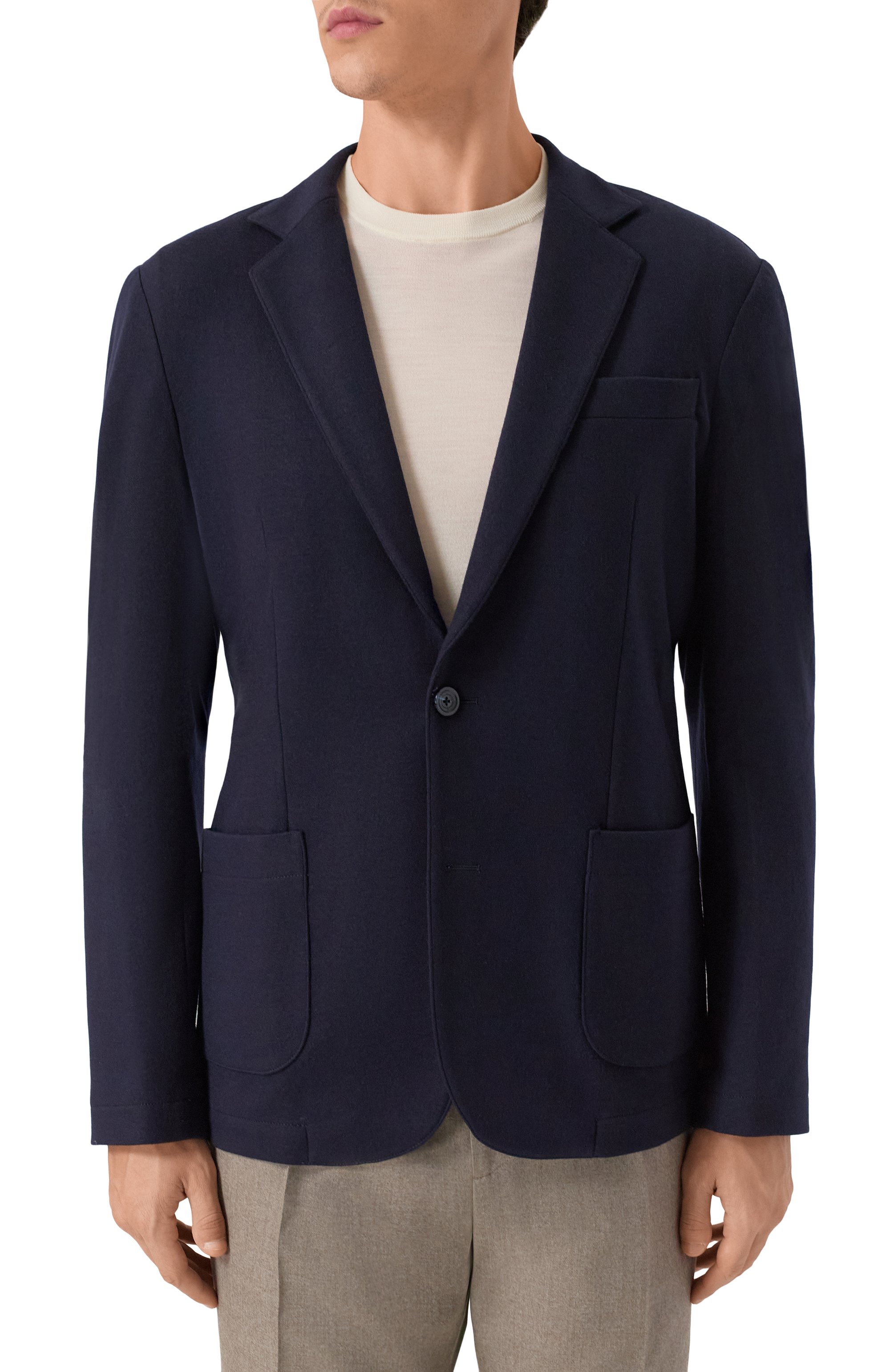 Пиджак из шерсти и кашемира MARCO PESCAROLO, арт. AP0LL0/52Y11/46-58, фото 4