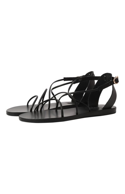 Женские кожаные сандалии meloivia ANCIENT GREEK SANDALS, арт. MEL0IVIA/PLATINUM
