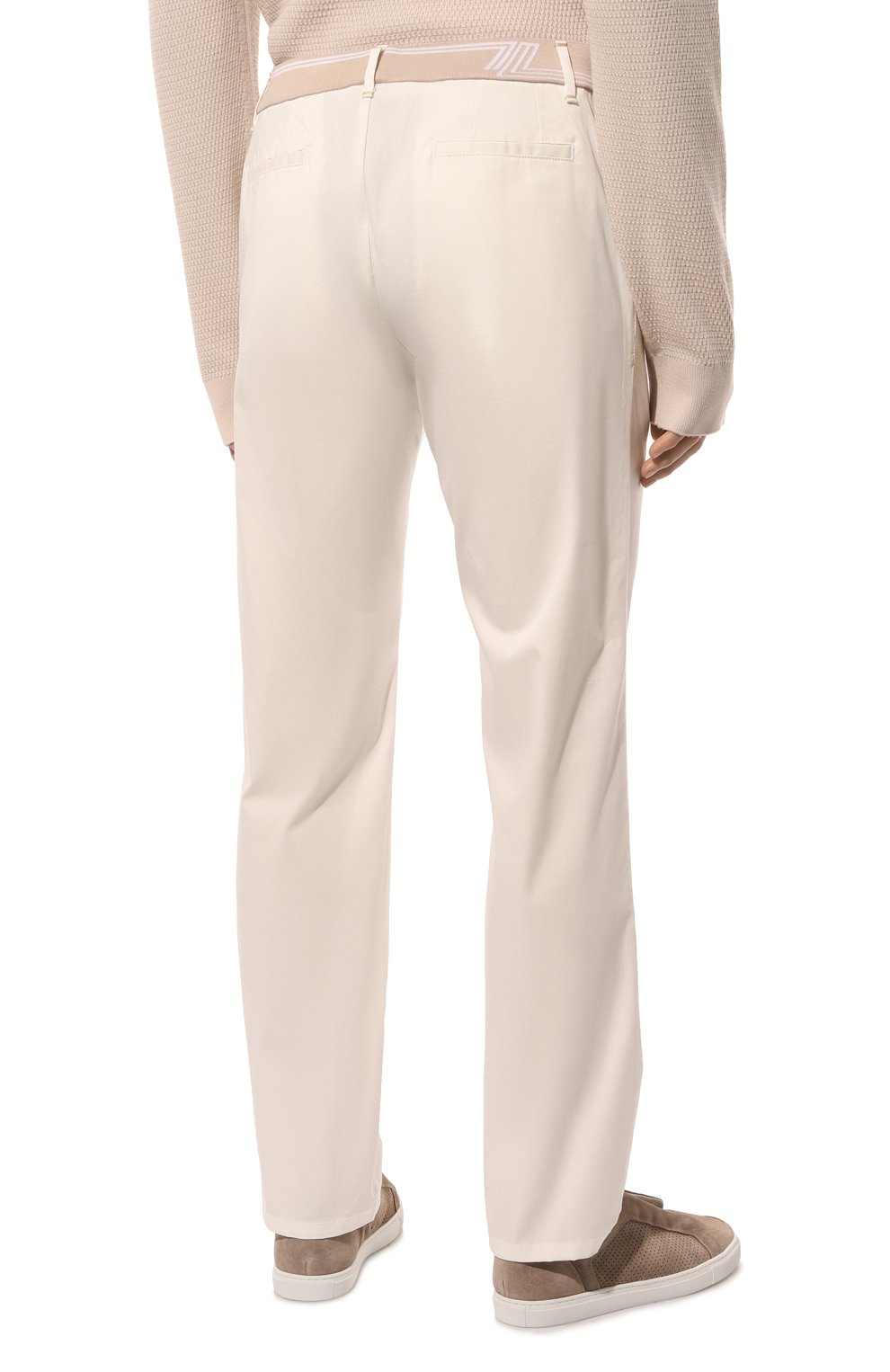 Хлопковые брюки ZILLI, арт. M0Z-D0130-GABA1/R001, фото 4