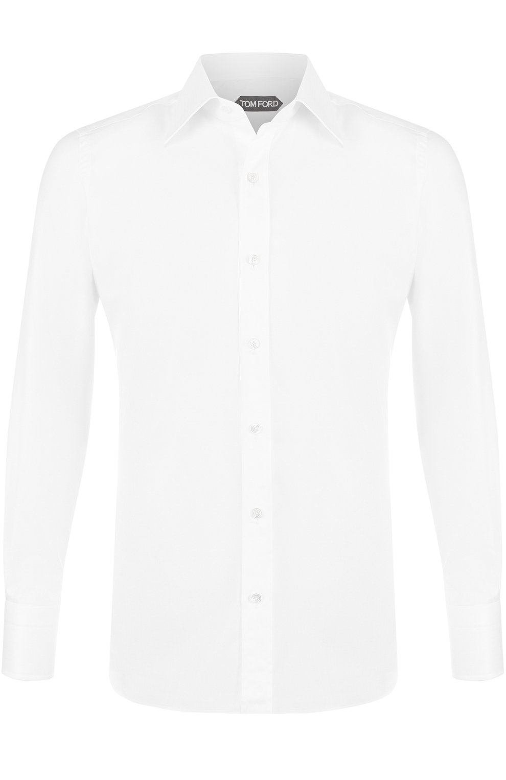 Хлопковая рубашка с итальянским воротником TOM FORD, арт. 2FT880/94S1JE, фото 1