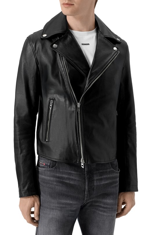 Кожаная куртка Diesel A20462/0CECH Чёрный  A20462/0CECH Фото 3