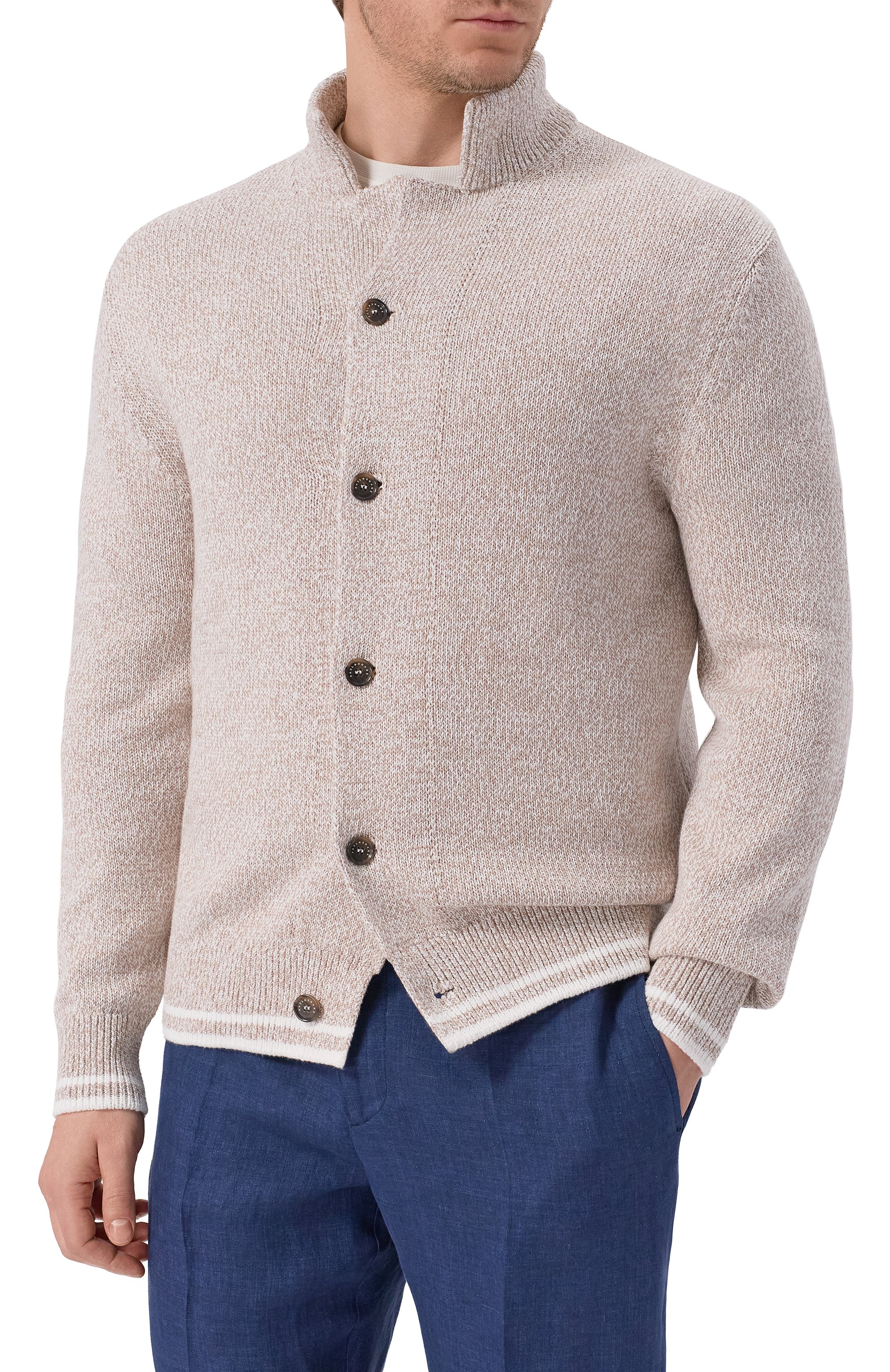 Хлопковый кардиган PAUL&SHARK, арт. 26411726, фото 3