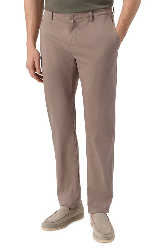 Хлопковые брюки Jacob Cohen JUM_P0001 001 S3755 TR Серый  JUM_P0001 001 S3755 TR Фото 3