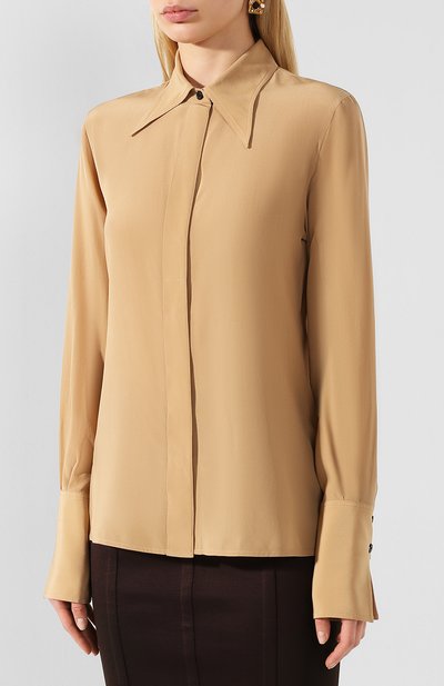 Шелковая рубашка VICTORIA BECKHAM, арт. 1220WSH001371A, фото 3