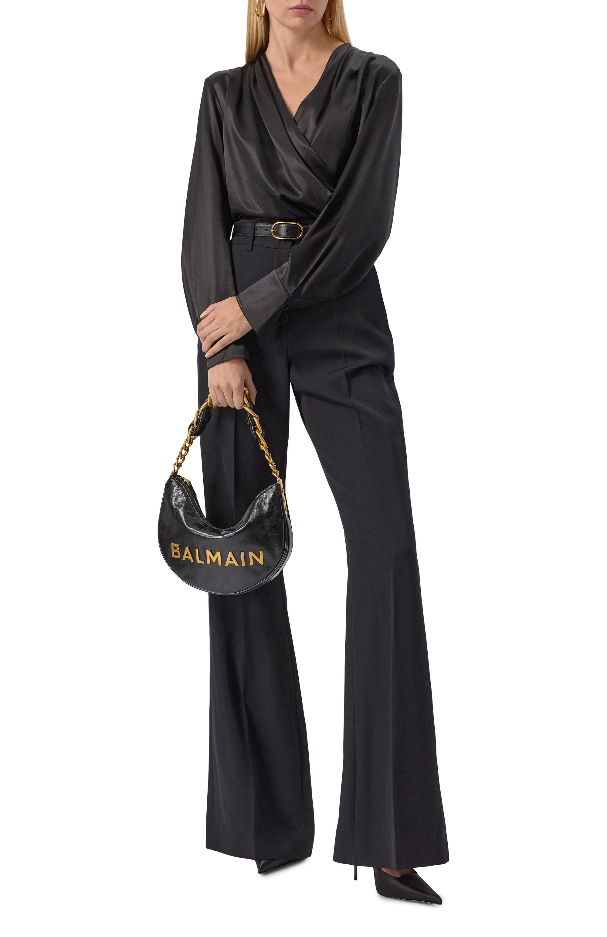 Сумка 1945 soft moon BALMAIN, арт. EN1BQ954/LETF, фото 7