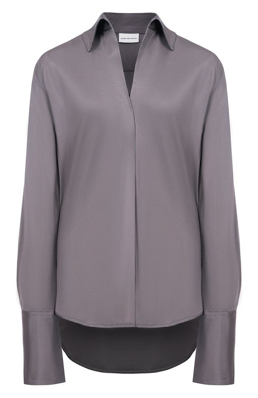 Блузка из вискозы Dries Van Noten 252-011155-2617 Серый 252-011155-2617