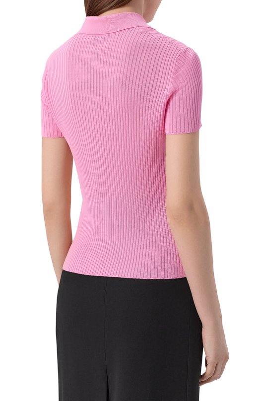 Кардиган из вискозы и хлопка Balenciaga 857233/T5237 Розовый  857233/T5237 Фото 4