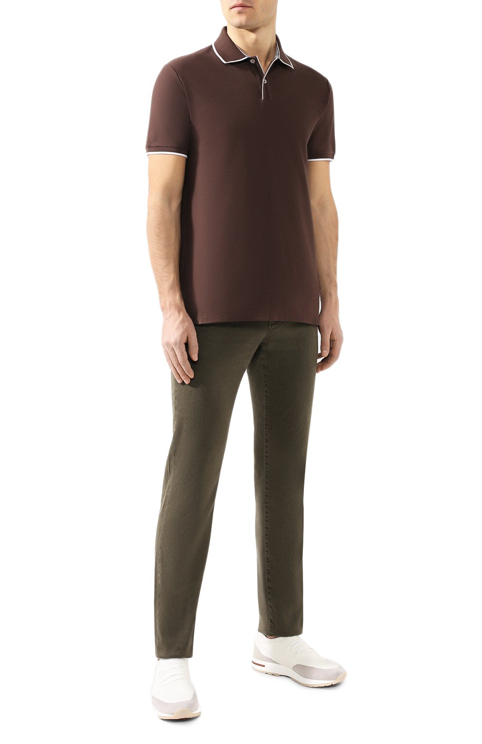 Хлопковое поло LORO PIANA, арт. FAI4903, фото 2