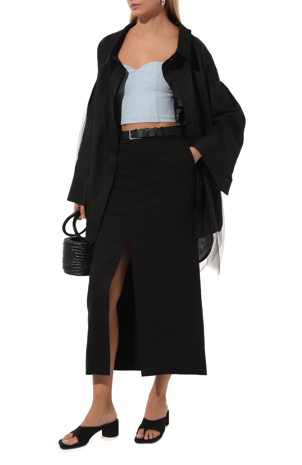 Рубашка изо льна и хлопка MIDGARD PARIS, арт. B42601, фото 2