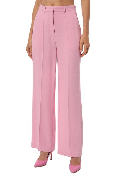 Брюки из вискозы и шелка NANUSHKA, арт. NW24SSPA02435, фото 3