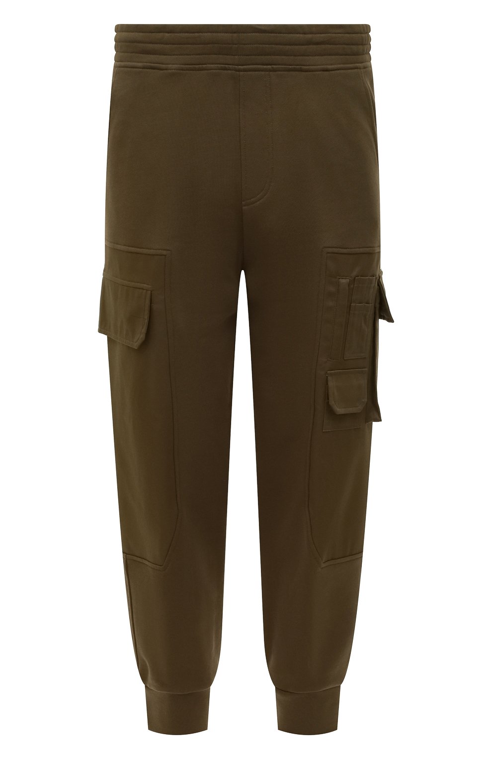 Хлопковые джоггеры NEIL BARRETT хаки цвета по цене 55450 руб., арт. BJP019C S533S, фото 1 Хлопковые джоггеры NEIL BARRETT, арт. BJP019C S533S, фото 1