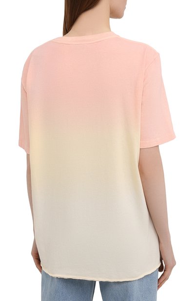 Хлопковая футболка SAINT LAURENT, арт. 649046/Y36AI, фото 4