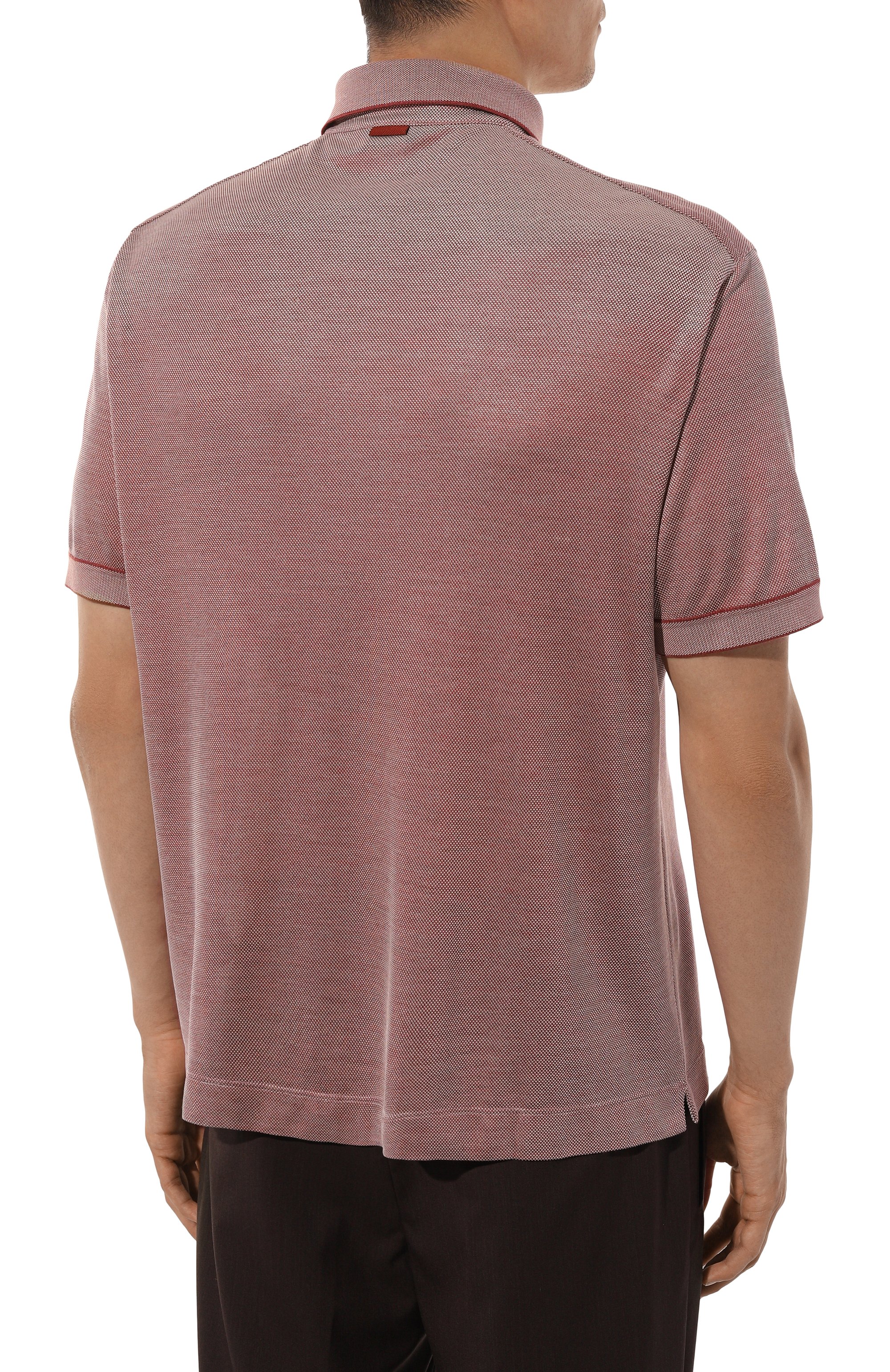 Шелковое поло ZEGNA, арт. UB330A5/B775R05, фото 4