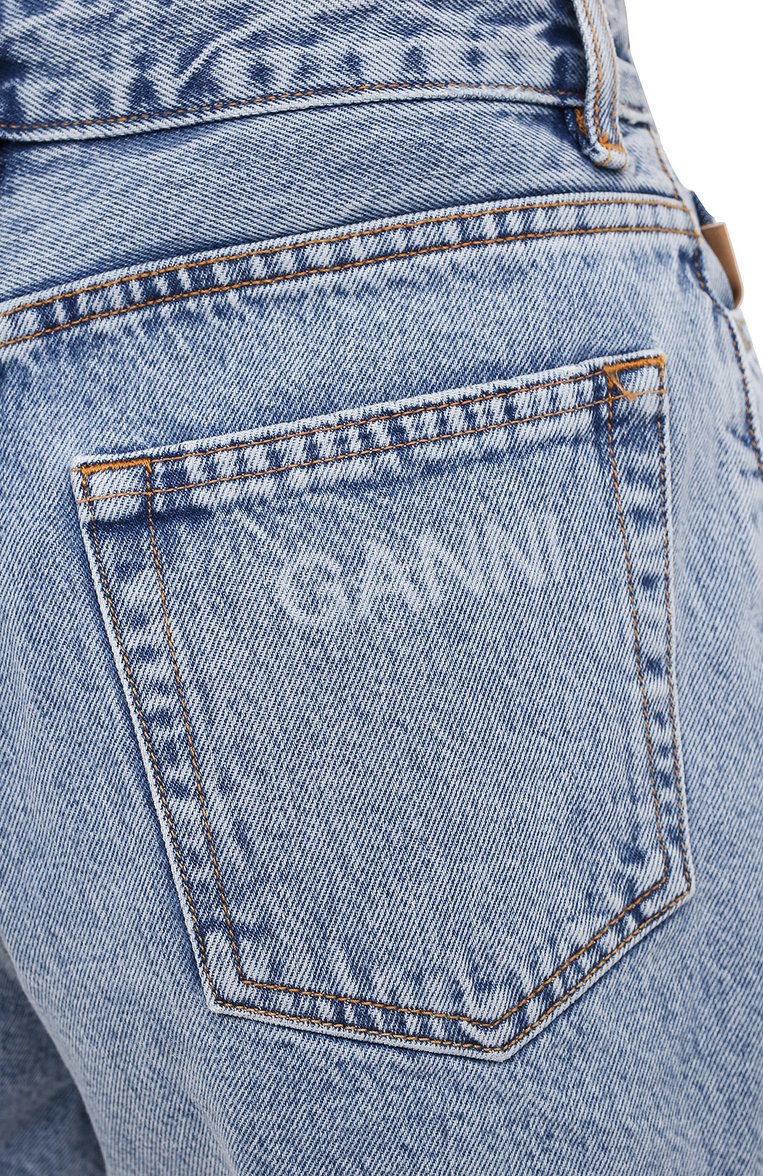 Джинсовые шорты GANNI, арт. F5789, фото 5