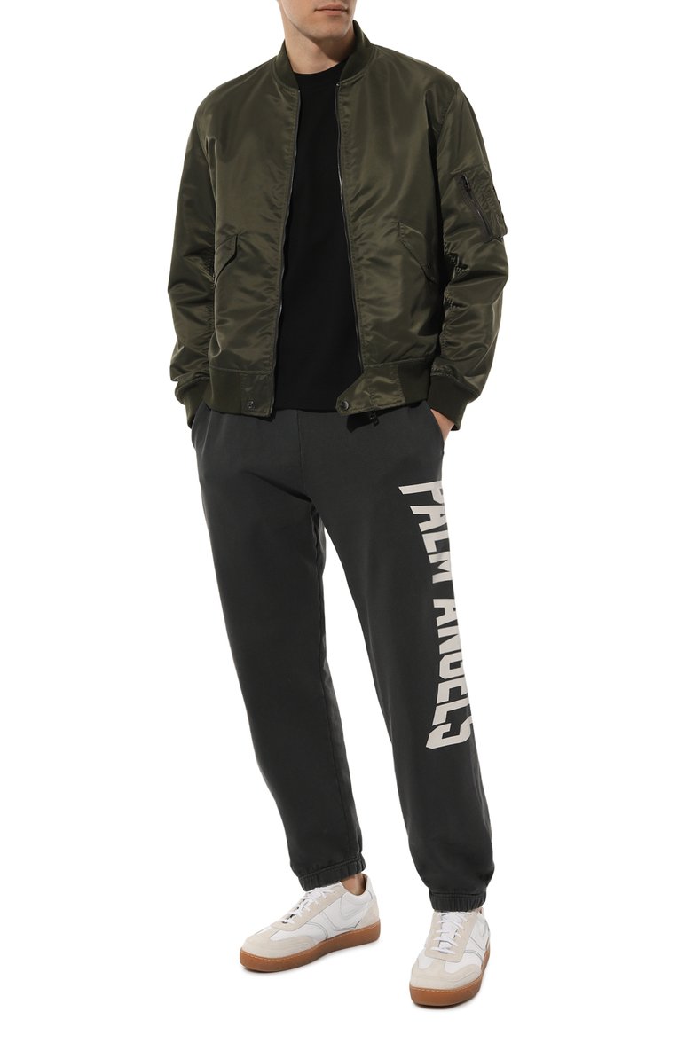 Хлопковые джоггеры PALM ANGELS, арт. PMCH011R24FLE004, фото 1