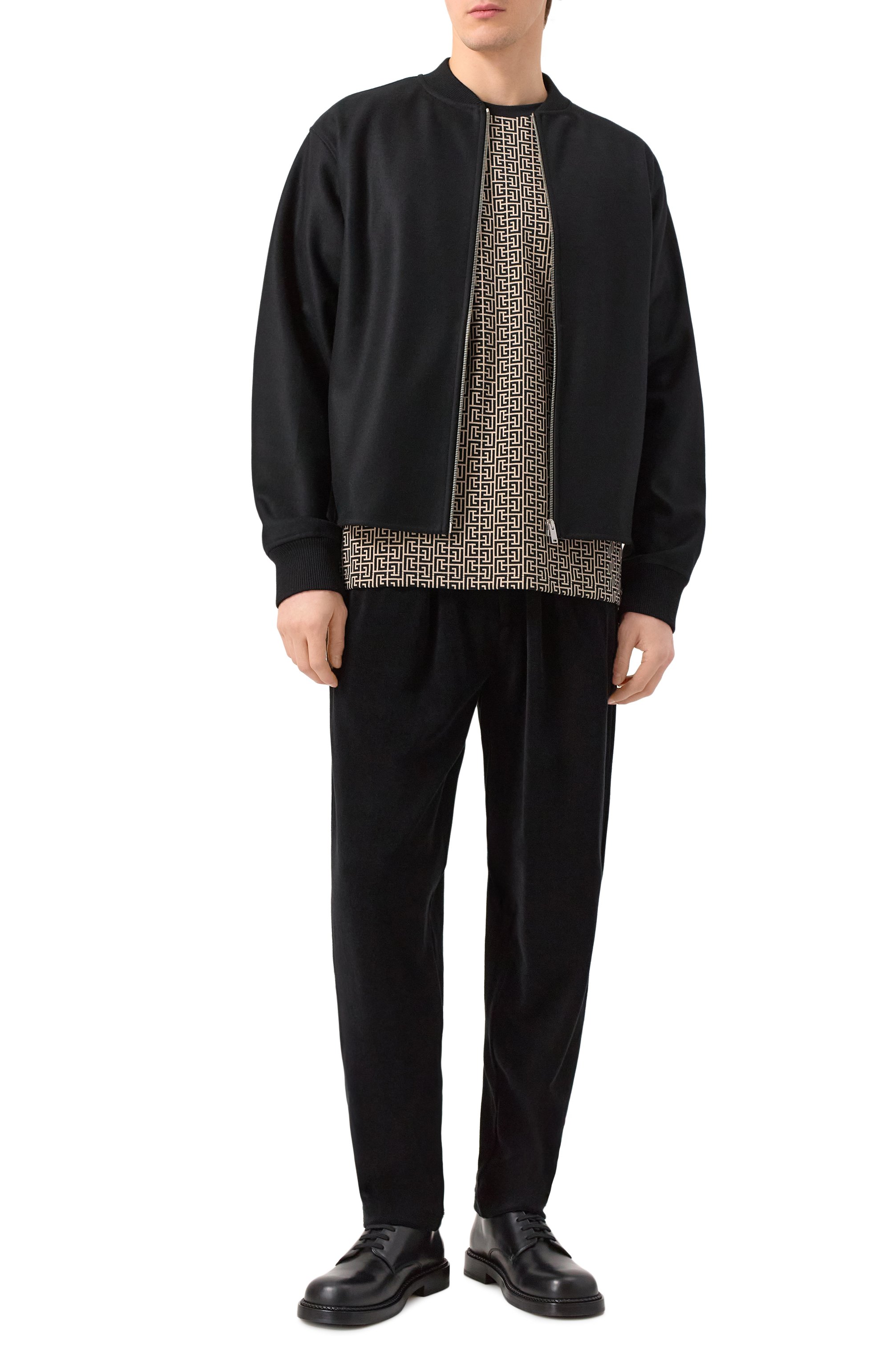 Хлопковая футболка BALMAIN, арт. EH1EG010/BC90, фото 2