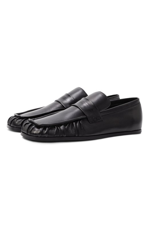 фото Кожаные лоферы jil sander