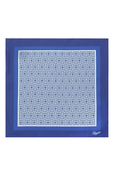 Платок из хлопка и шелка ZEGNA, арт. Z8J16/38B, фото 3