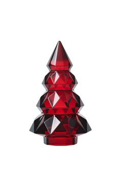 Скульптура ель louxor BACCARAT красного цвета, арт. 2 816 296 | Фото 1 (Региональные ограничения белый список (Axapta Mercury): Не проставлено; Нос: Не проставлено; Коллекция: Noel; Ограничения доставки: fragile-2)
