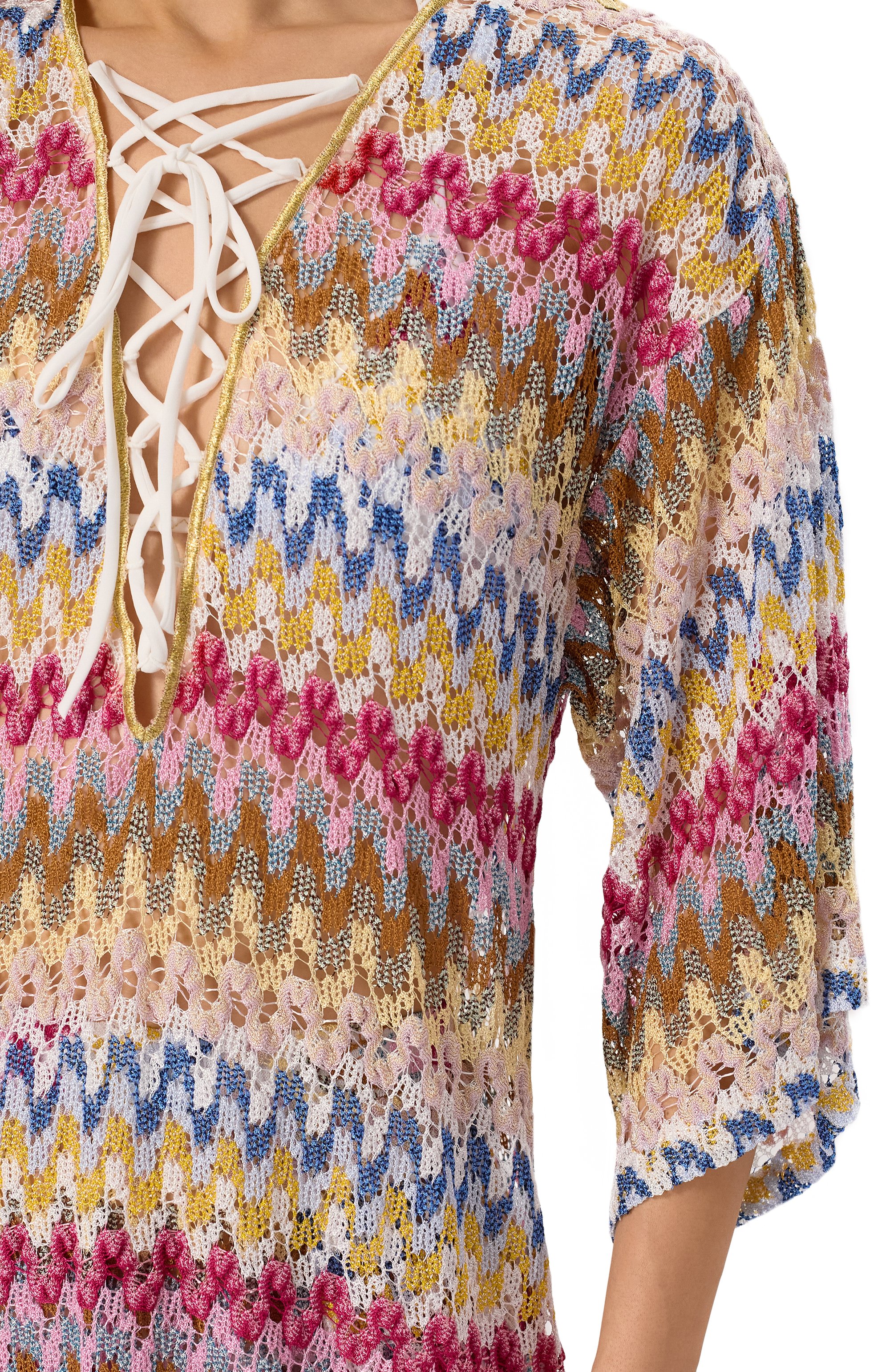 Туника из вискозы MISSONI, арт. MC23SQ08/BR0000, фото 5