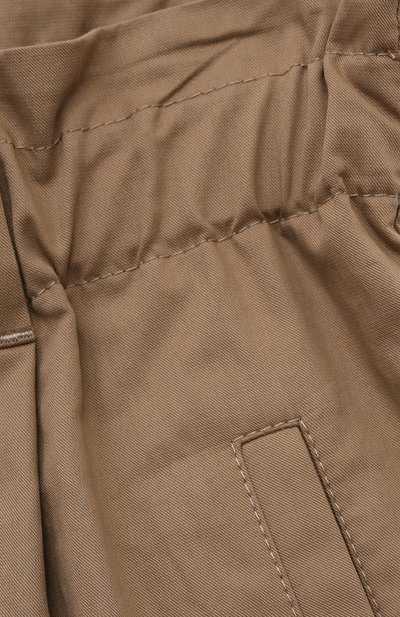 Хлопковые шорты BRUNELLO CUCINELLI светло-коричневого цвета по цене 43650 руб., арт. B0F48P011C, фото 3 Хлопковые шорты BRUNELLO CUCINELLI, арт. B0F48P011C, фото 3