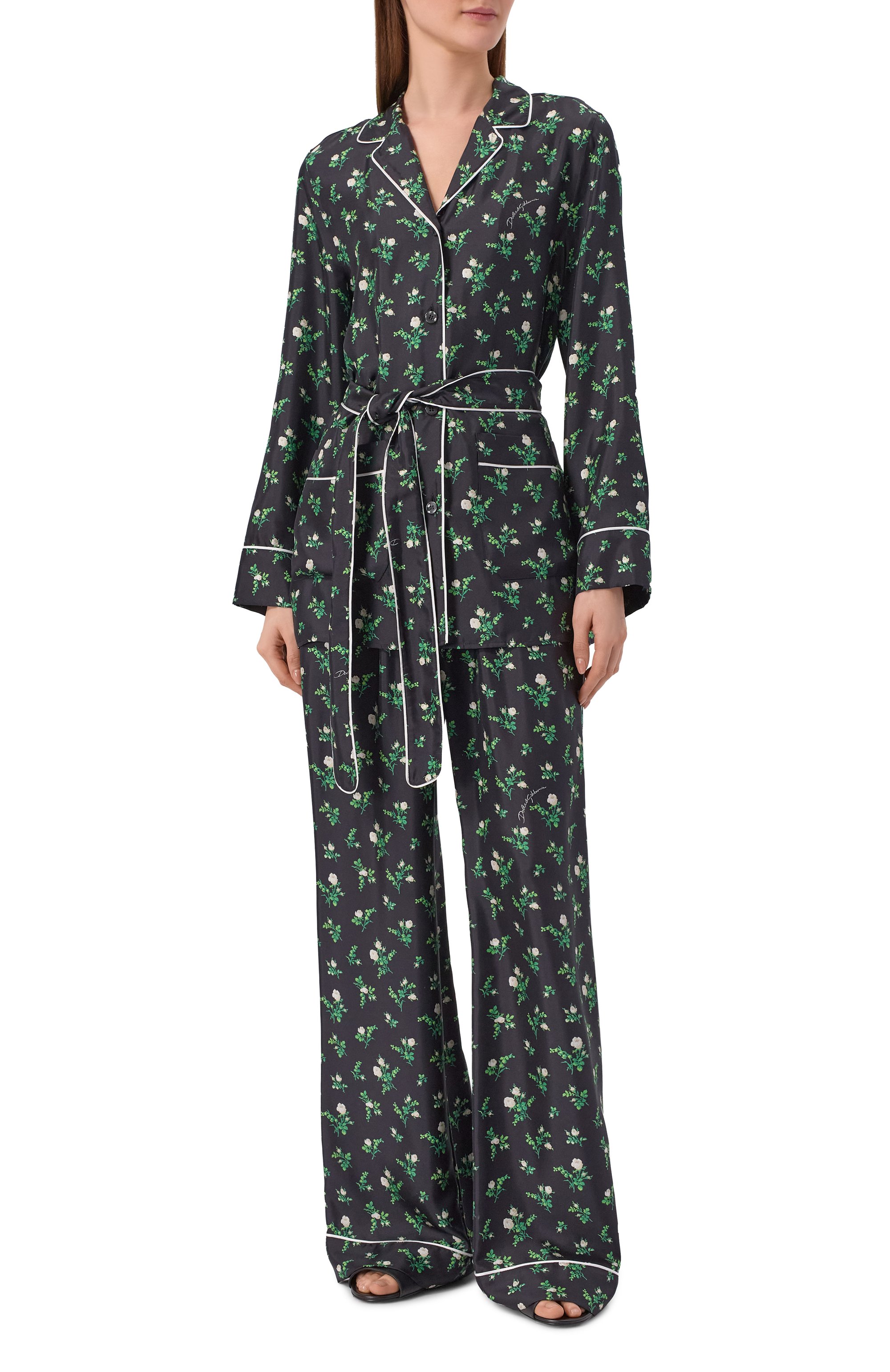 Шелковая рубашка DOLCE & GABBANA, арт. F5I89T/IS13G, фото 2