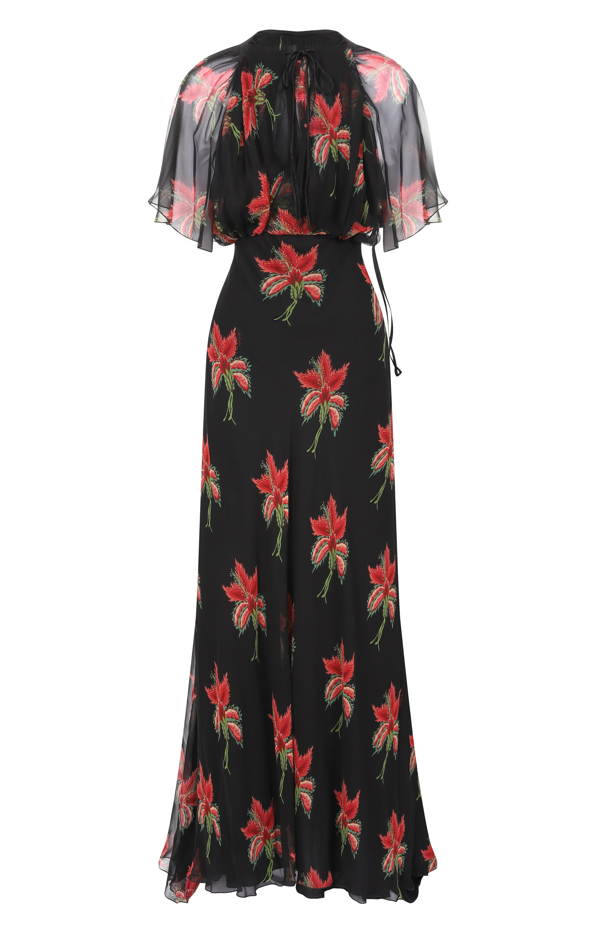 Шелковое платье VALENTINO, арт. 8B3VDMT5/A04, фото 1