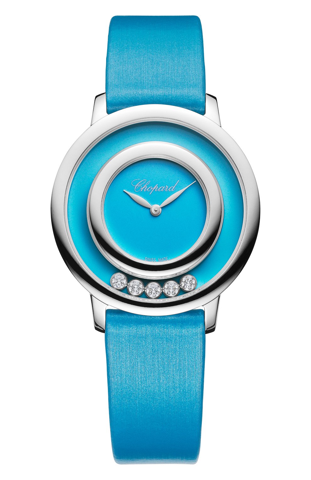 Часы happy diamonds icons round turquoise CHOPARD, арт. 209429-1104, фото 1