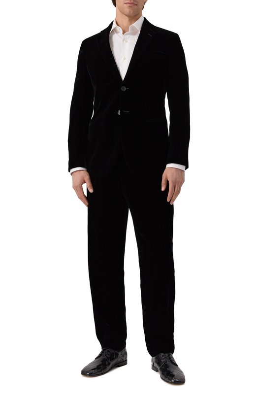 Брюки из вискозы Giorgio Armani GM000576/TE10046 Чёрный  GM000576/TE10046 Фото 2