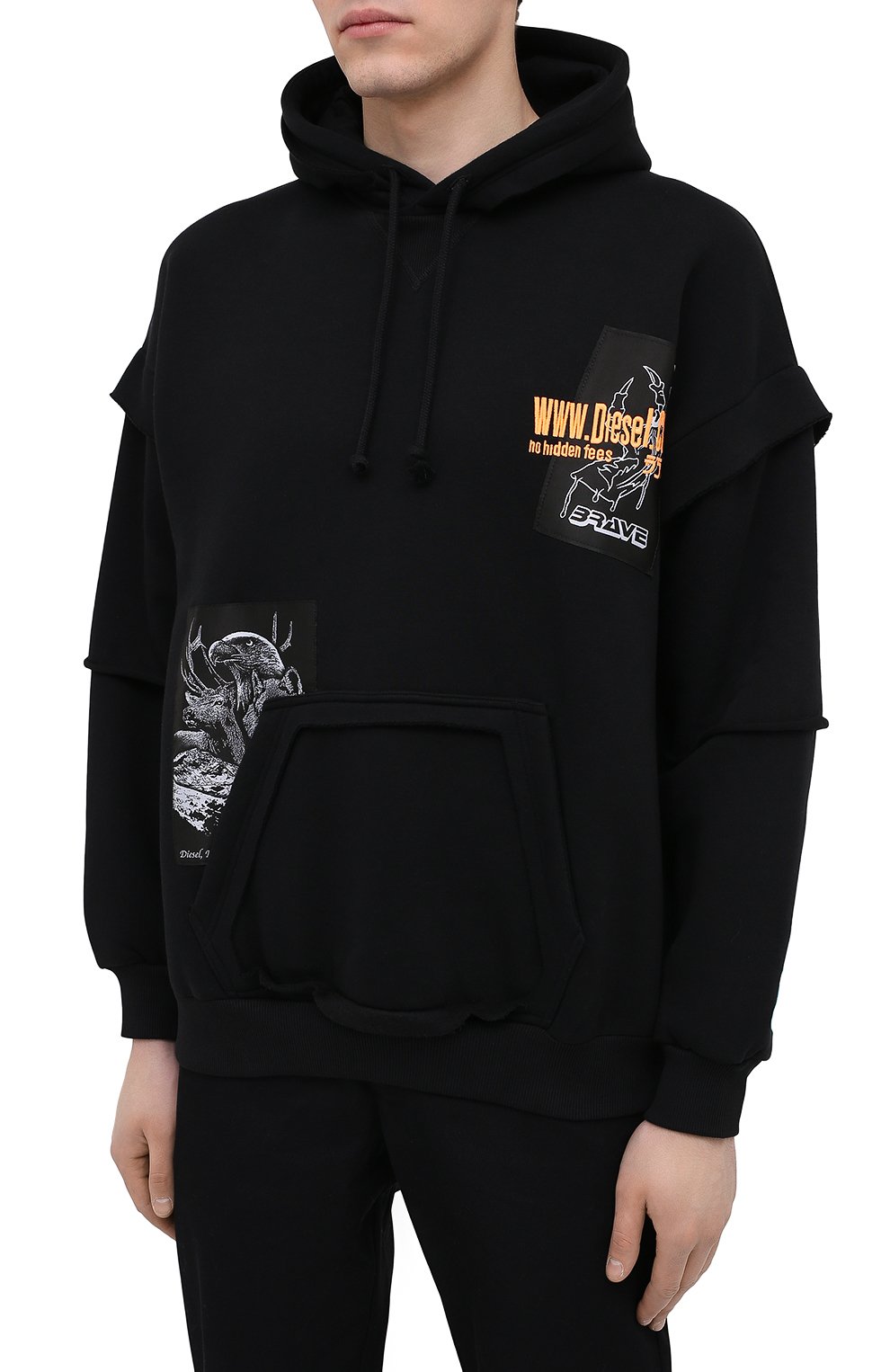 Худи DIESEL, арт. A01804/0KAZW, фото 3