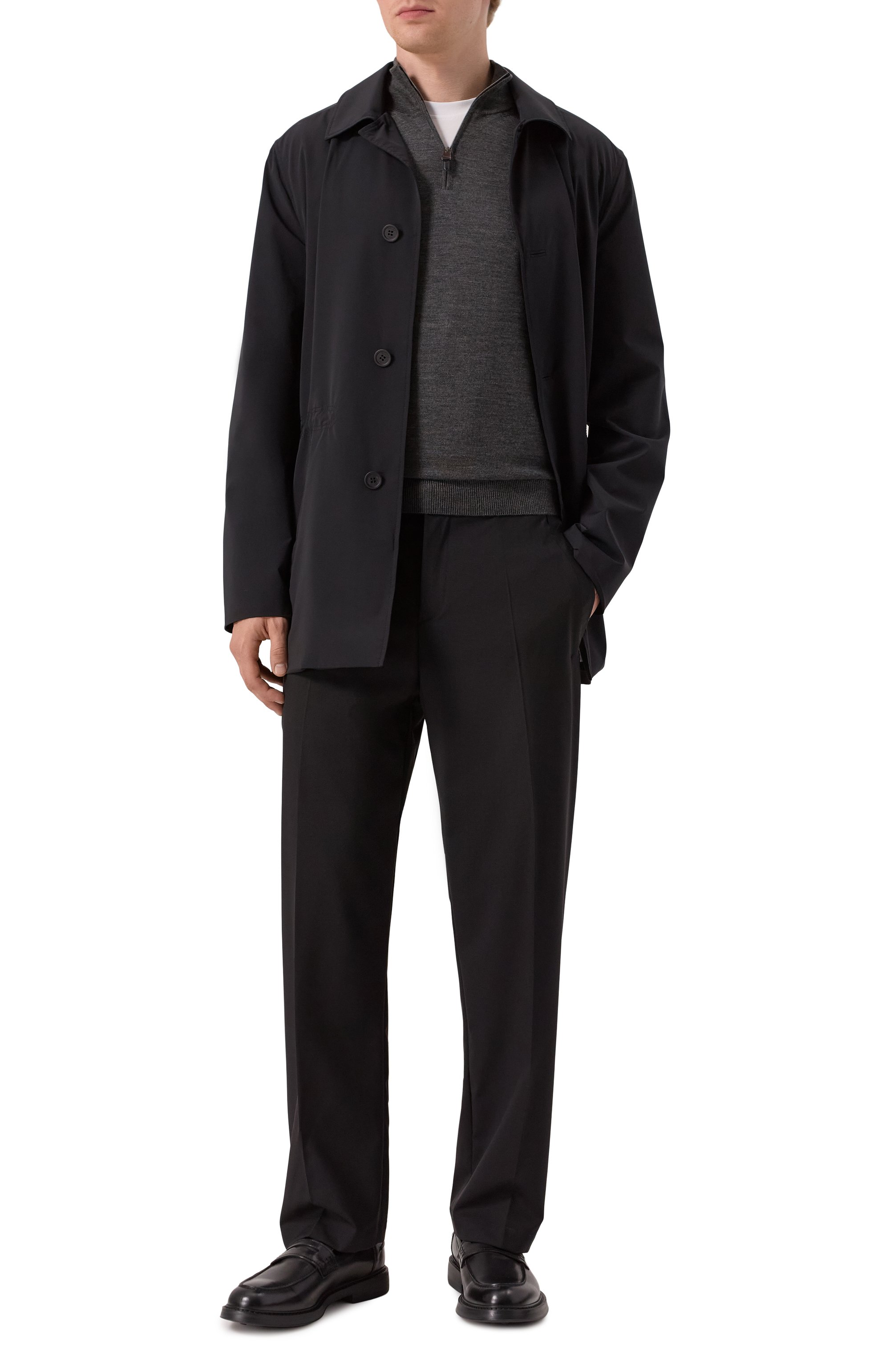 Шерстяные брюки KITON, арт. UPKN088K0248H05, фото 2