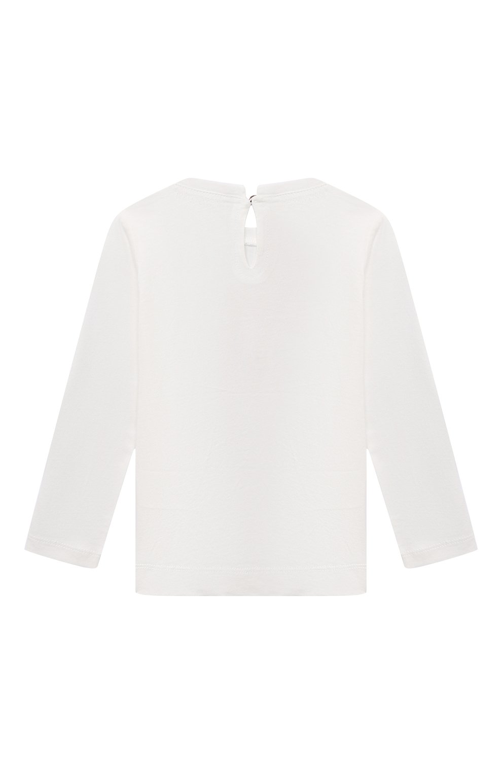 Хлопковый лонгслив MONNALISA, арт. 39B610, фото 2