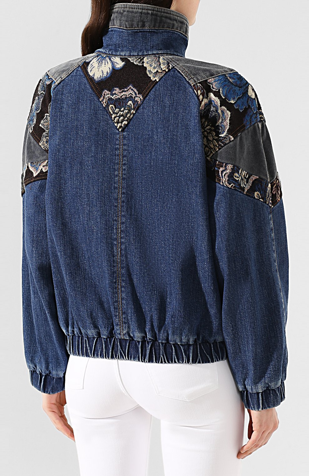 Джинсовая куртка STELLA MCCARTNEY темно-синего цвета по цене 158500 руб., арт. 600319/SNH62, фото 4 Джинсовая куртка STELLA MCCARTNEY, арт. 600319/SNH62, фото 4