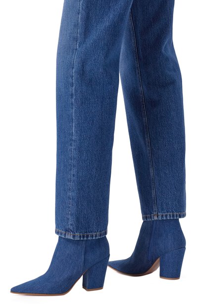 Текстильные ботильоны keinna 85 GIANVITO ROSSI, арт. G72966.85RIC.DEMMIDB, фото 3