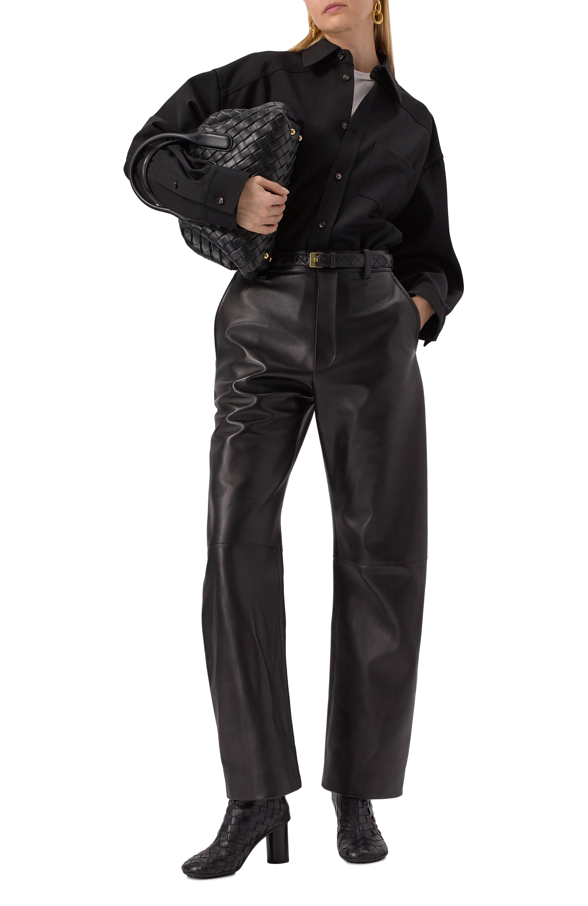 Кожаные ботильоны atomic BOTTEGA VENETA, арт. 811087 V2ED0, фото 2