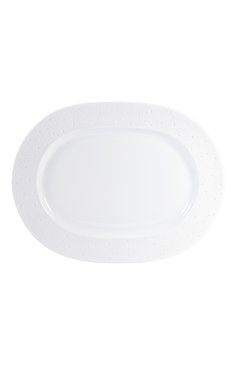 Блюдо ecume white large BERNARDAUD белого цвета, арт. 0733/105 | Фото 1 (Статус проверки: Проверена категория; Коллекция: Ecume white; Интерьер Кросс-КТ: Обеденная посуда; Нос: Не проставлено; Региональные ограничения белый список (Axapta Mercury): Не проставлено; Ограничения доставки: fragile-2)