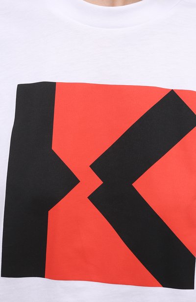 Хлопковая футболка kenzo sport KENZO, арт. FB52TS6904SJ, фото 5