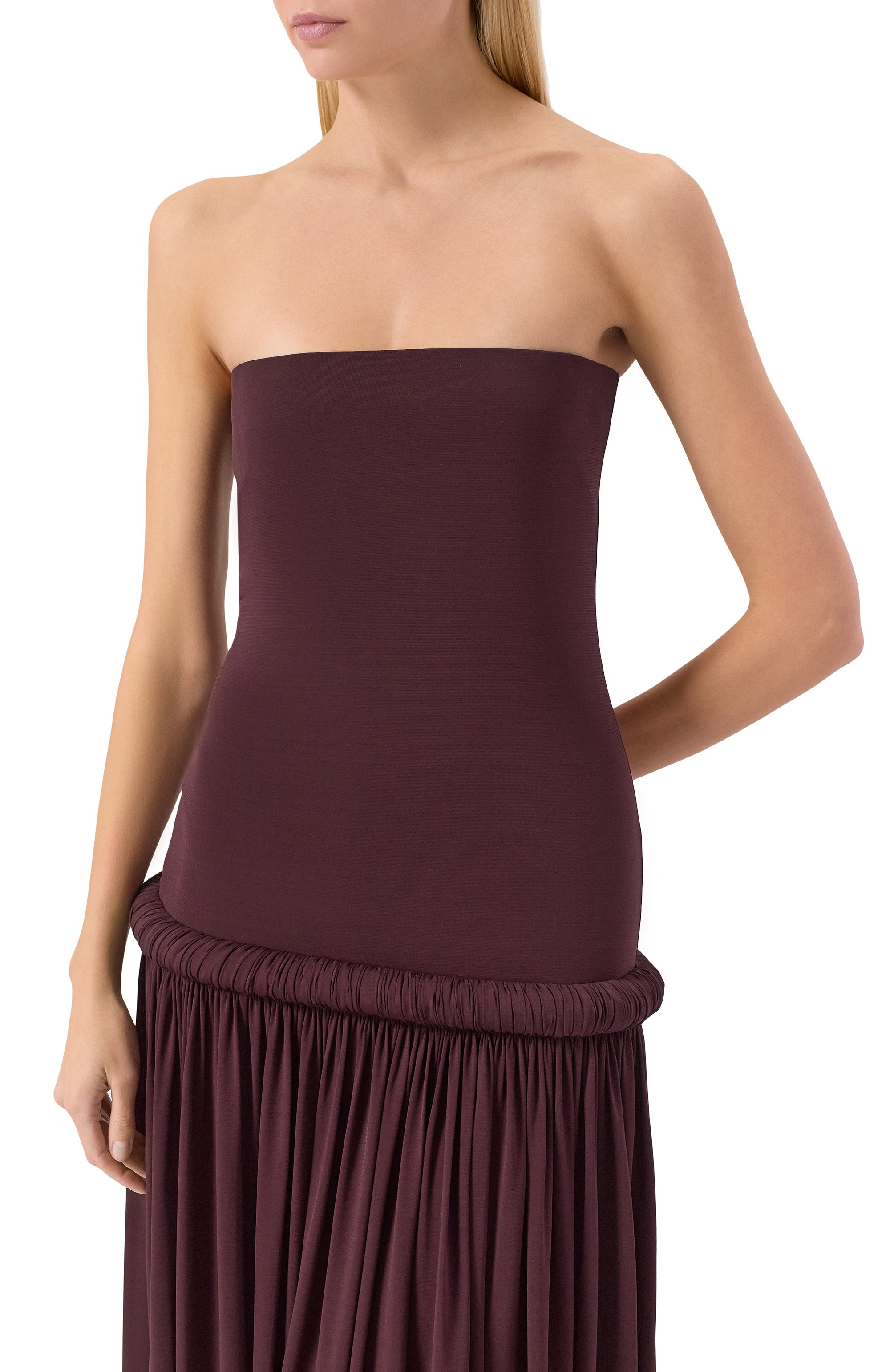 Платье из вискозы ALAIA, арт. AA9R1406J050A, фото 5